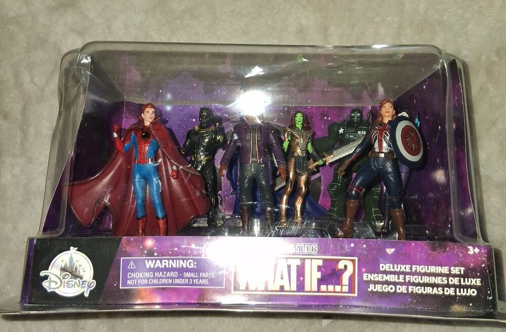 Disney Marvel Studios What If...? Deluxe Figurine Set
